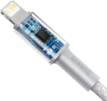 Baseus Type-C to Lightning PD 20W 2M High Density Braided White (CATLGD-A02)