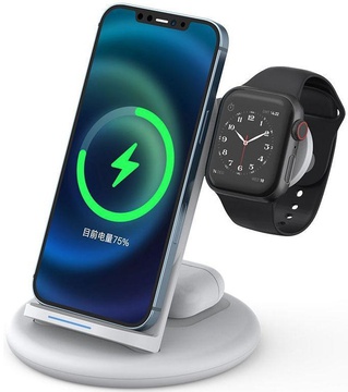 WIWU Power Air 3 in 1 Wireless Charger White (PA3IN1)