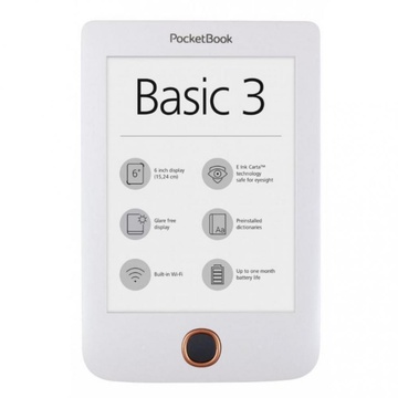 PocketBook Basic 3 White (PB614-2-D-CIS)