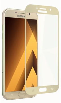 Simple Case 2D Glass Gold for Samsung Galaxy A3 2017 (A320)