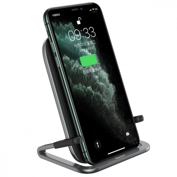 Baseus Rib Horizontal and Vertical Wireless Charger Black (WXPG-01)