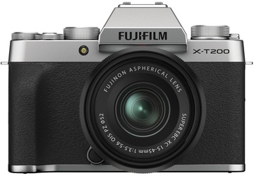 Беззеркальный фотоаппарат Fujifilm X-T200 kit (15-45mm) Silver
