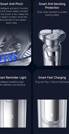 Enchen Rotary Shaver X2 Silver