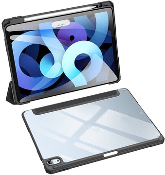 Dux Ducis Toby Series for iPad Air 6 11" 2024 /  Air 4-5 10.9" (2020-2022) (With Apple Pencil Holder) Black
