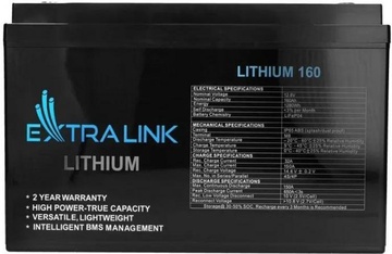 Extralink LiFePO4 12.8V 160Ah (EX.30462)