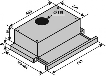 Ventolux GARDA 60 INOX (500) LED