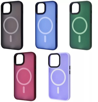 WAVE Matte Colorful Case with MagSafe iPhone 14 Black