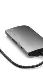 Satechi USB-C Multiport Adapter 8K with Ethernet V3 Space Gray (ST-P8KEM)