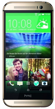 HTC One M8 Amber Gold