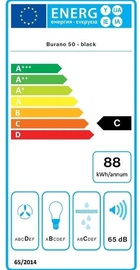 Falmec GRUPPO INCASSO BURANO 50 E.P. BLACK (CBIN50.E9P2#ZZZN460F)
