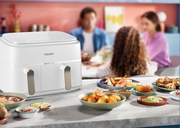 Philips Dual Basket Airfryer 3000 Series NA353/10