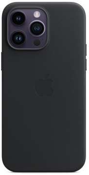 Apple iPhone 14 Pro Max Leather Case with MagSafe Midnight (MPPM3)