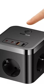 Baseus PowerCombo Cube Power Strip 3xAC+2xUSB+2xType-C 30W (1.5m)