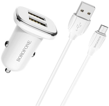 Borofone BZ12 Lasting Power White