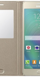 Samsung S View for Galaxy A5 (A500) (EF-CA500BFEGRU) Gold
