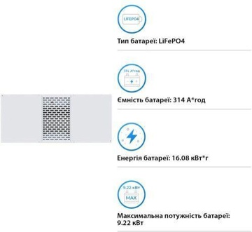 Deye BOS-B Pack16-A3 16.08kWh