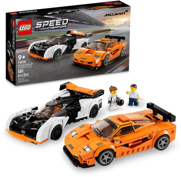 LEGO Speed Champions McLaren F1 LM & McLaren Solus GT (76918)
