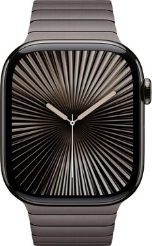 Apple Watch Series 10 GPS + Cellular 42mm Slate Titanium Case w. Slate Link Bracelet (MX0M3+MXMD3)