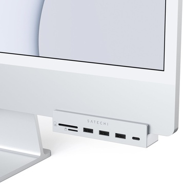 Satechi USB-C Clamp Hub for 24" iMac Silver (ST-UCICHS)