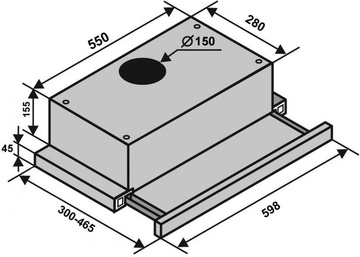 Ventolux GARDA 60 INOX (700) LED