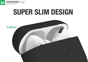 AmazingThing Ultra Skinny Premium Case for AirPods Pro Black (ATAPPROFW00BK)