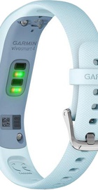 Garmin Vivosmart 4 Azure Blue with Silver Hardware Small/Medium (010-01995-24/14)