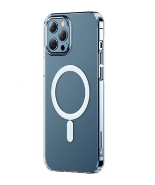 Monblan Magnetic Crystal Clear Case with Magsafe for iPhone 16 Pro Max