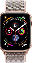Apple Watch Series 4 GPS + Cellular 44mm Gold Aluminum Case with Pink Sand Sport Loop (MTV12, MTVX2)