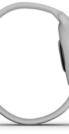Garmin Venu 2S Silver Stainless Steel Bezel with Mist Gray Case and Silicone Band (010-02429-12)