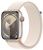 Apple Watch Series 9 GPS + Cellular 45mm Starlight Aluminum Case With Starlight Sport Loop (MRMA3)