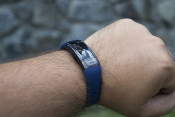 Jiks Fit lite с тонометром и ЭКГ (Синий)