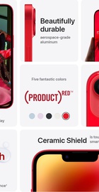 Apple iPhone 14 Plus 256GB PRODUCT(RED) (MQ573)