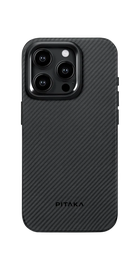 Pitaka MagEZ Case Pro 4 Twill 600D Black/Grey for iPhone 15 Pro (KI1501PPA)