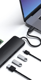 Satechi USB-C Hybrid Multiport Adapter Black (ST-UCHSEK)