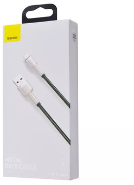 Baseus Cafule Metal USB to Lightning (2m) Black (CALJK-B01)