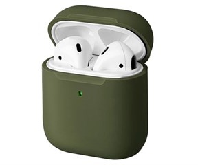 Simple Case Silicone Slim for AirPods Olive