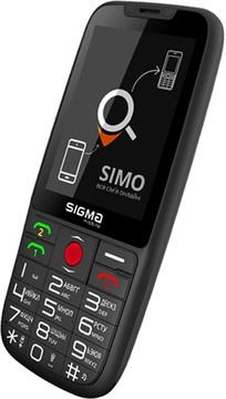 Sigma mobile Comfort 50 Elegance3 SIMO ASSISTANT Black