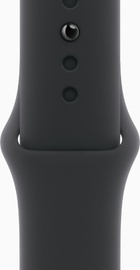 Apple Watch Series 10 GPS + Cellular 42mm Slate Titanium Case With Black Sport Band - M/L (MWXH3)