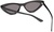 SOLO TU Trend Cat Eye Women Glasses (SH991-C1) (Black Frame/Grey Lenses)