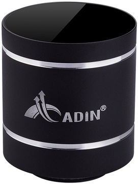 Adin D5+ с пультом ДУ,  20 Ватт (Черный)