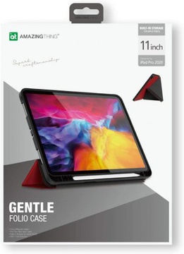AmazingThing Gentle Folio Case for iPad Pro 11" 2020-2022 (2-3Gen) Black