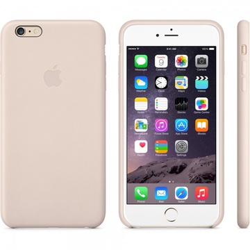 Apple iPhone 6 Plus Leather Case Soft Pink (MGQW2)