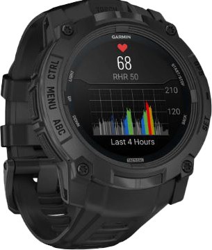 Garmin Instinct 3 50mm AMOLED Tactical Edition Black with Black Band (010-03020-50)