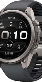 Garmin Fenix 9 Pro 47mm Titanium with Graphite/Black Silicone Band (010-04336-25/26)