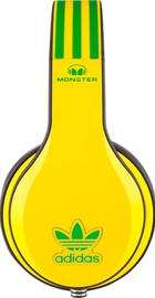 Monster Adidas Originals Limited Over-Ear Yellow and Green over Black