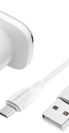 Borofone BZ12 Lasting Power White