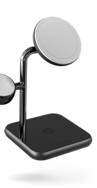 Zens 4-in-1 MagSafe + Watch Wireless Charging Station - Black (ZEDC22B/00)