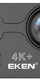 Eken H9R V2.0 4K с набором креплений и аквабоксом (Черный)