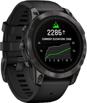 Garmin Epix Pro Gen 2 Sapphire 47mm Carbon G. DLC Tit. with Black Band (010-02803-10/11)