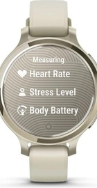 Garmin Lily 2 Active Lunar Gold with Bone Silicone Band (010-02891-00)